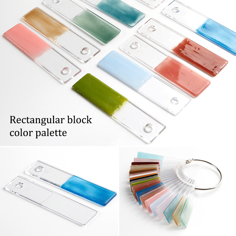 Furniture Hardware Nails - Affichage rectangulaire pour faux ongles, échantillons
