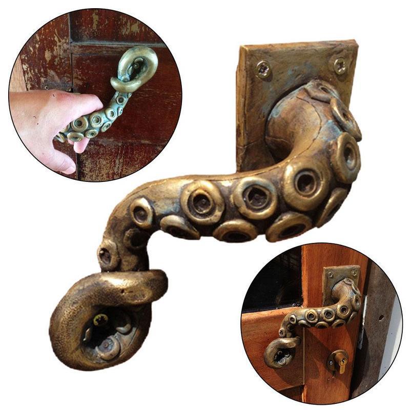 Furniture Hardware Accessories - Bouton de porte pieuvre vintage, style
