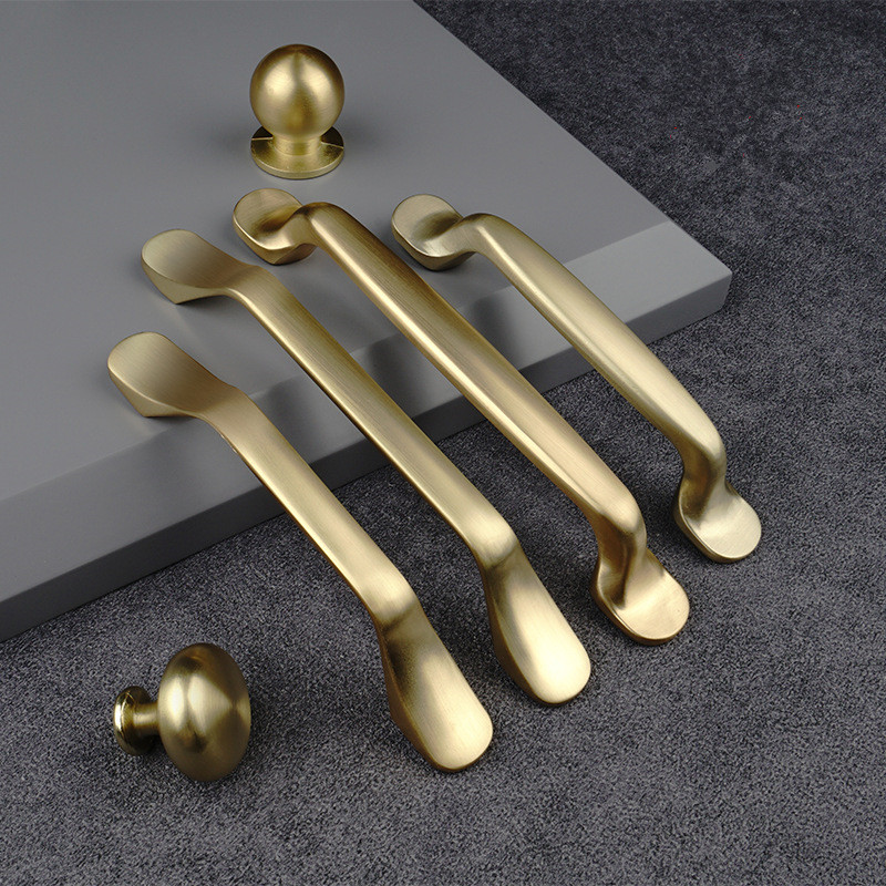 Furniture Hardware Gold - Poignées de meubles dorées en aluminium,