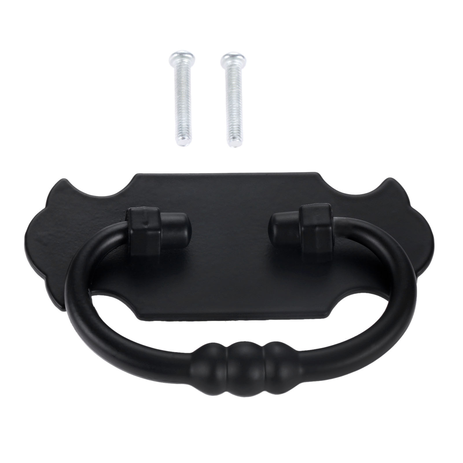 Office Furniture Hardware - Poignée noire en alliage de Zinc