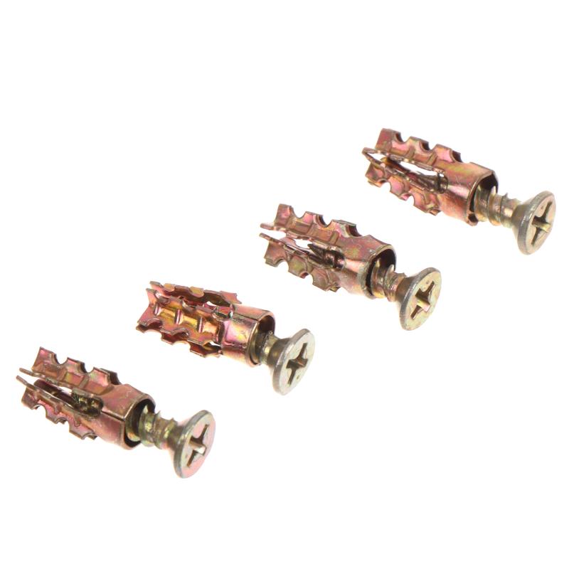 Furniture Hardware Fixing Screws - # Vis d'expansion courtes (30/50/100 pièces)