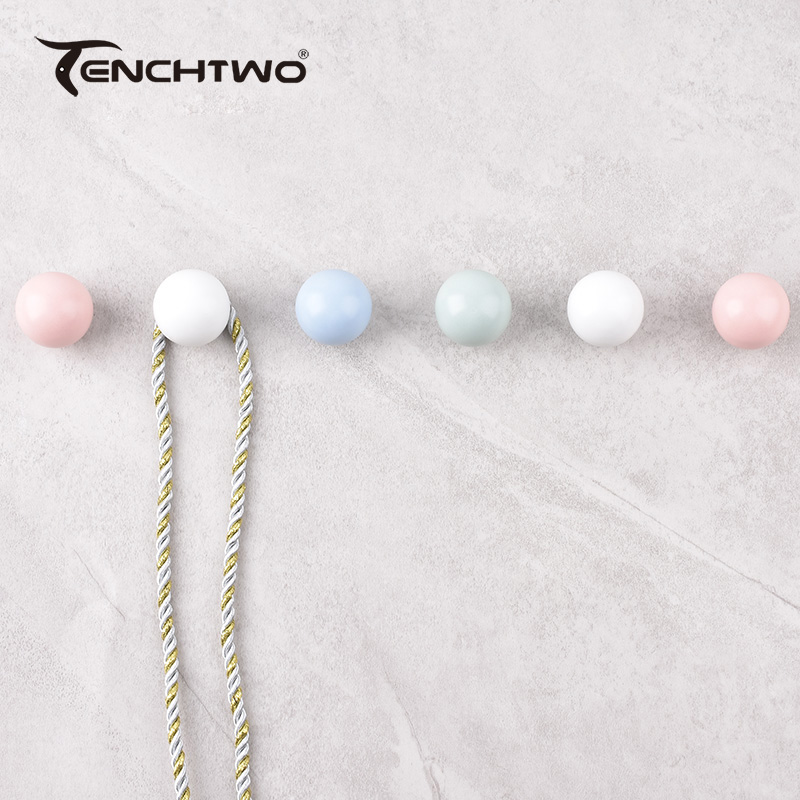 Crochet rond en céramique, cro - Furniture Hardware Lock avis et prix