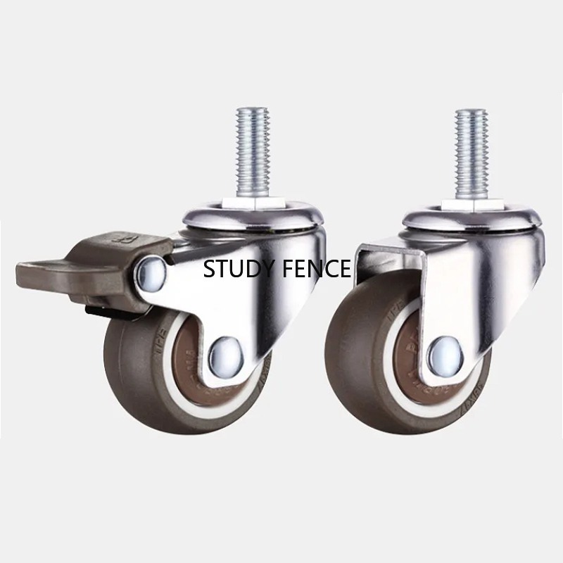 Roulettes à vis M6 1/1, 25/1,5 - Office Furniture Hardware avis et prix
