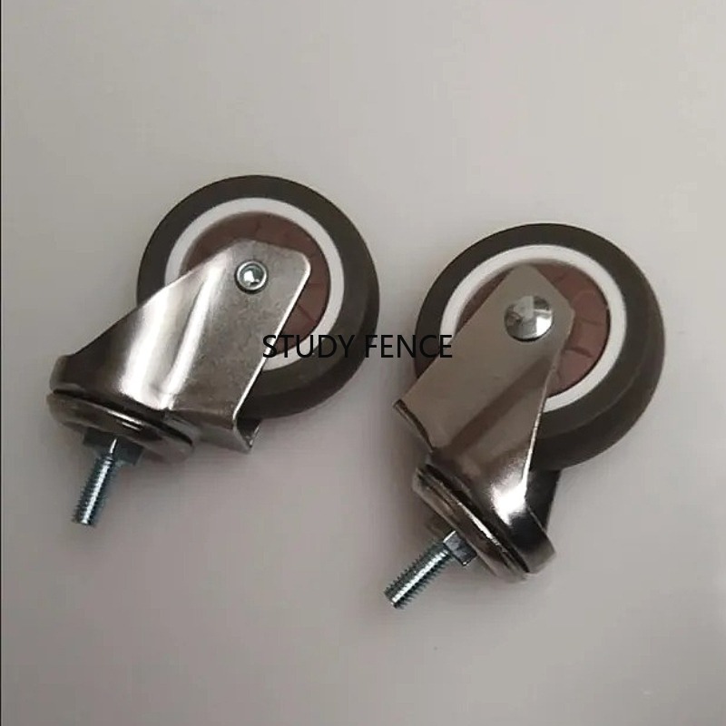 Roulettes à vis M6 1/1, 25/1,5 - Office Furniture Hardware avis et prix