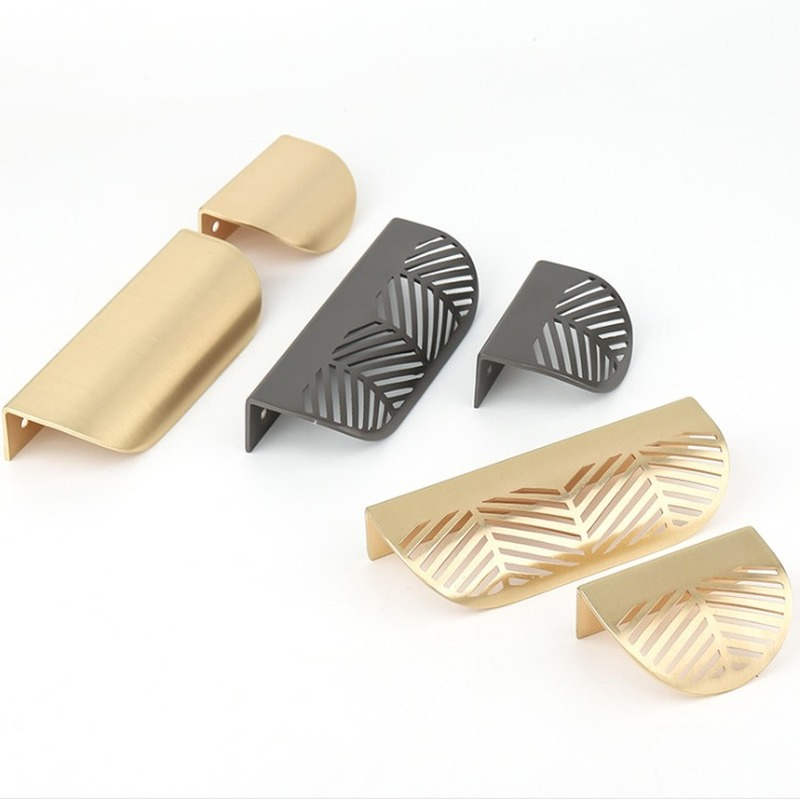 Poignée en Forme de Feuille Do - Furniture Hardware Gold avis et prix