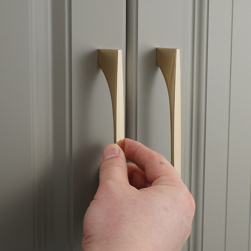 Poignée de porte de cuisine en - Furniture Hardware Gold avis et prix