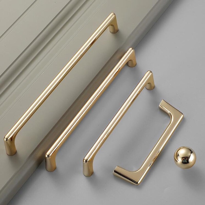 Poignée de porte de cuisine en - Furniture Hardware Gold avis et prix
