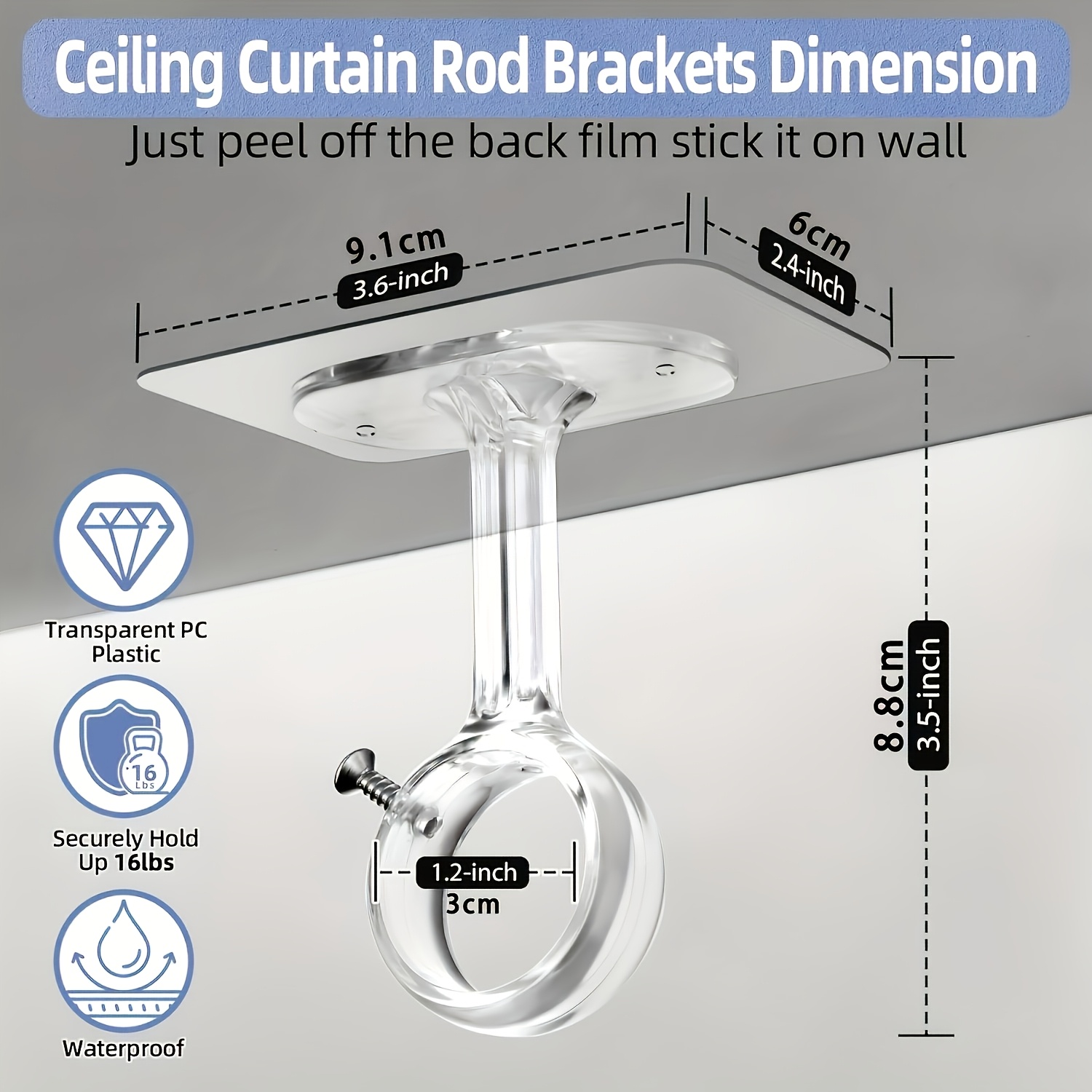 Support de tringle à rideau de - Furniture Hardware Accessories avis et prix