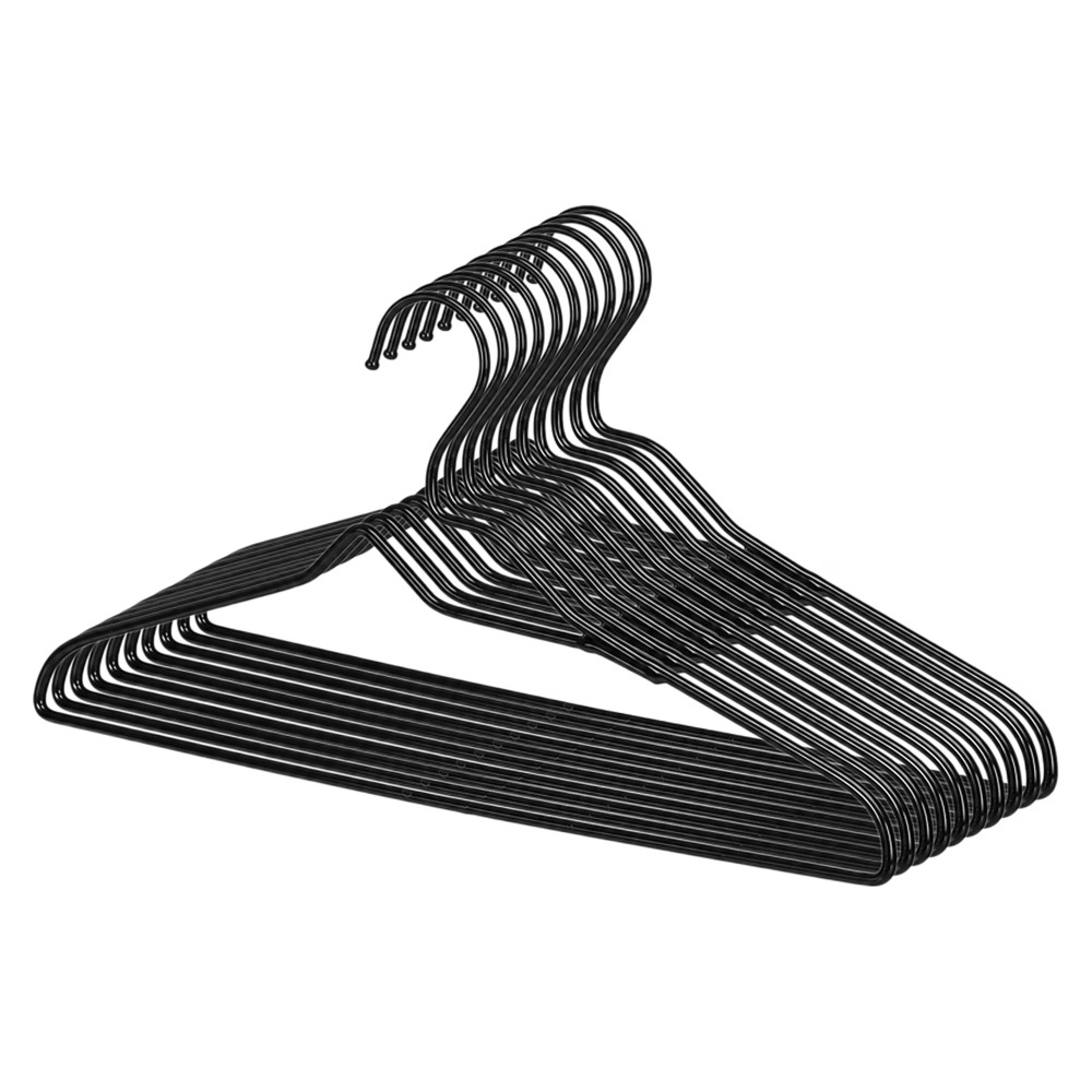 Lot de 10 cintres noirs antidé - Furniture Hardware Accessories avis et prix