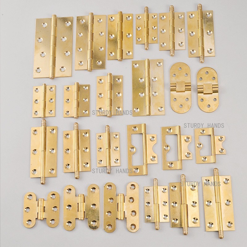 10 charnières en laiton dorées - Furniture Hardware Gold avis et prix