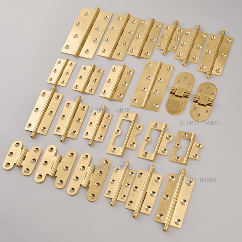 10 charnières en laiton dorées - Furniture Hardware Gold avis et prix