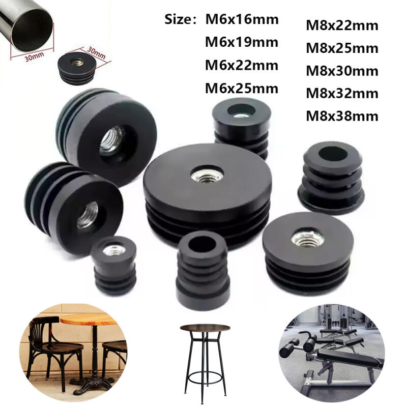 4/8/12 Pièces Embouts ronds no - Furniture Leg Set avis et prix