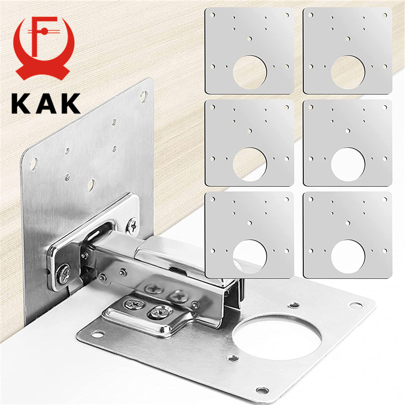 KAK 8 pièces plaque de réparat - Furniture Hardware Fixing Screws avis et prix