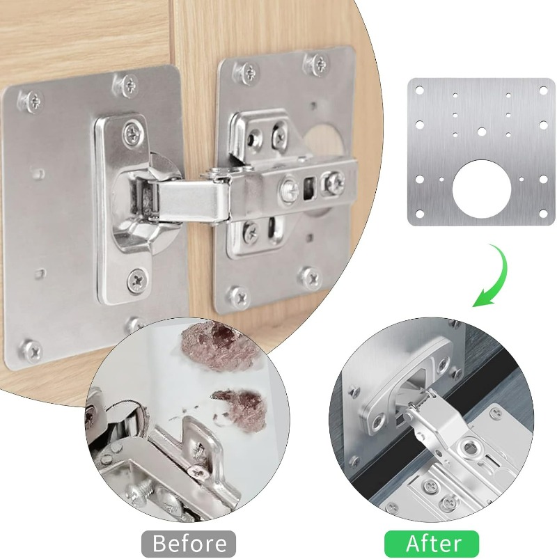Plaque de réparation de charni - Furniture Hardware Fixing Screws avis et prix