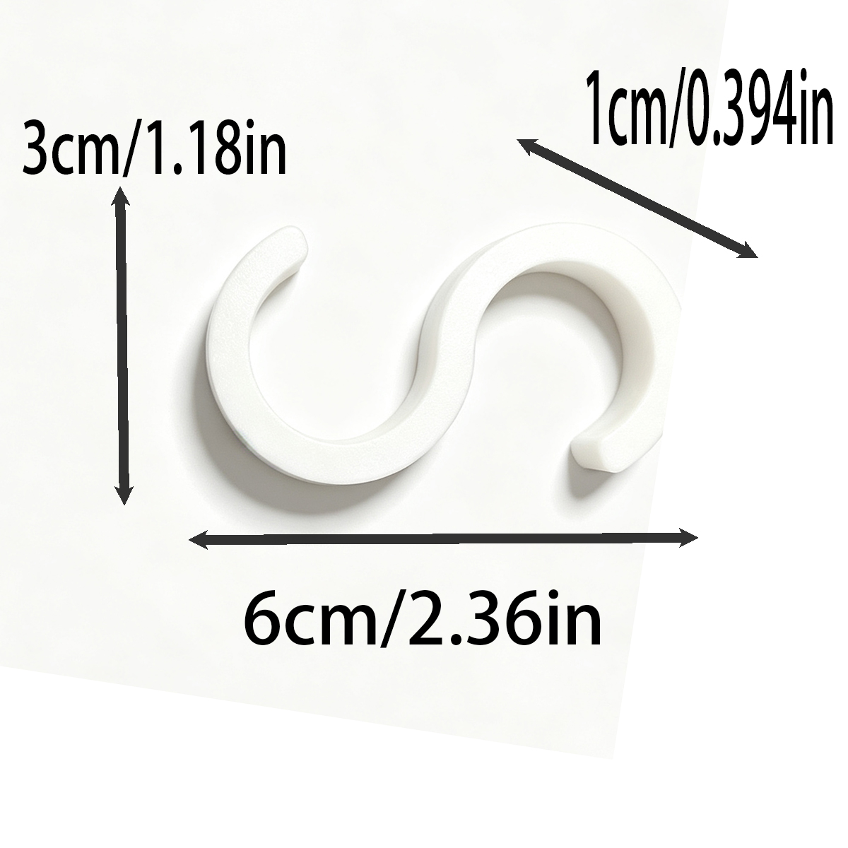 Crochets en forme de S blancs, - Furniture Hardware Accessories avis et prix
