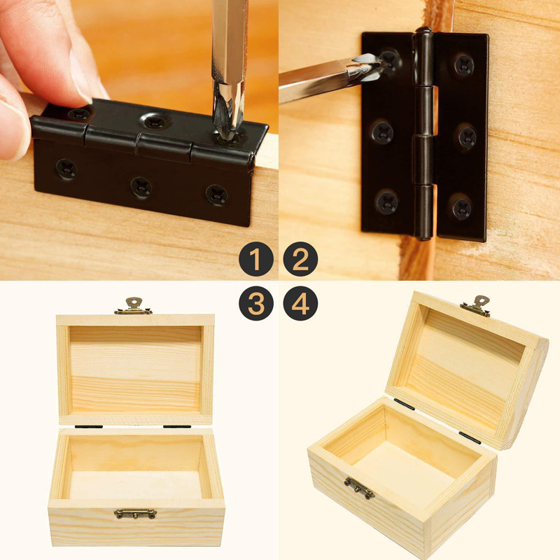 WV charnières de porte noires  - Furniture Hardware Fixing Screws avis et prix