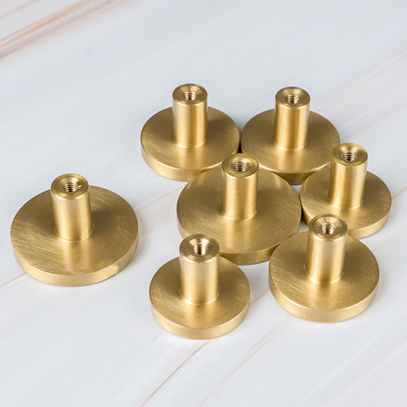 Poignées rondes en laiton pour - Furniture Hardware Gold avis et prix