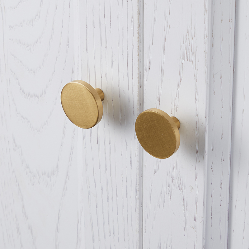 Poignées rondes en laiton pour - Furniture Hardware Gold avis et prix